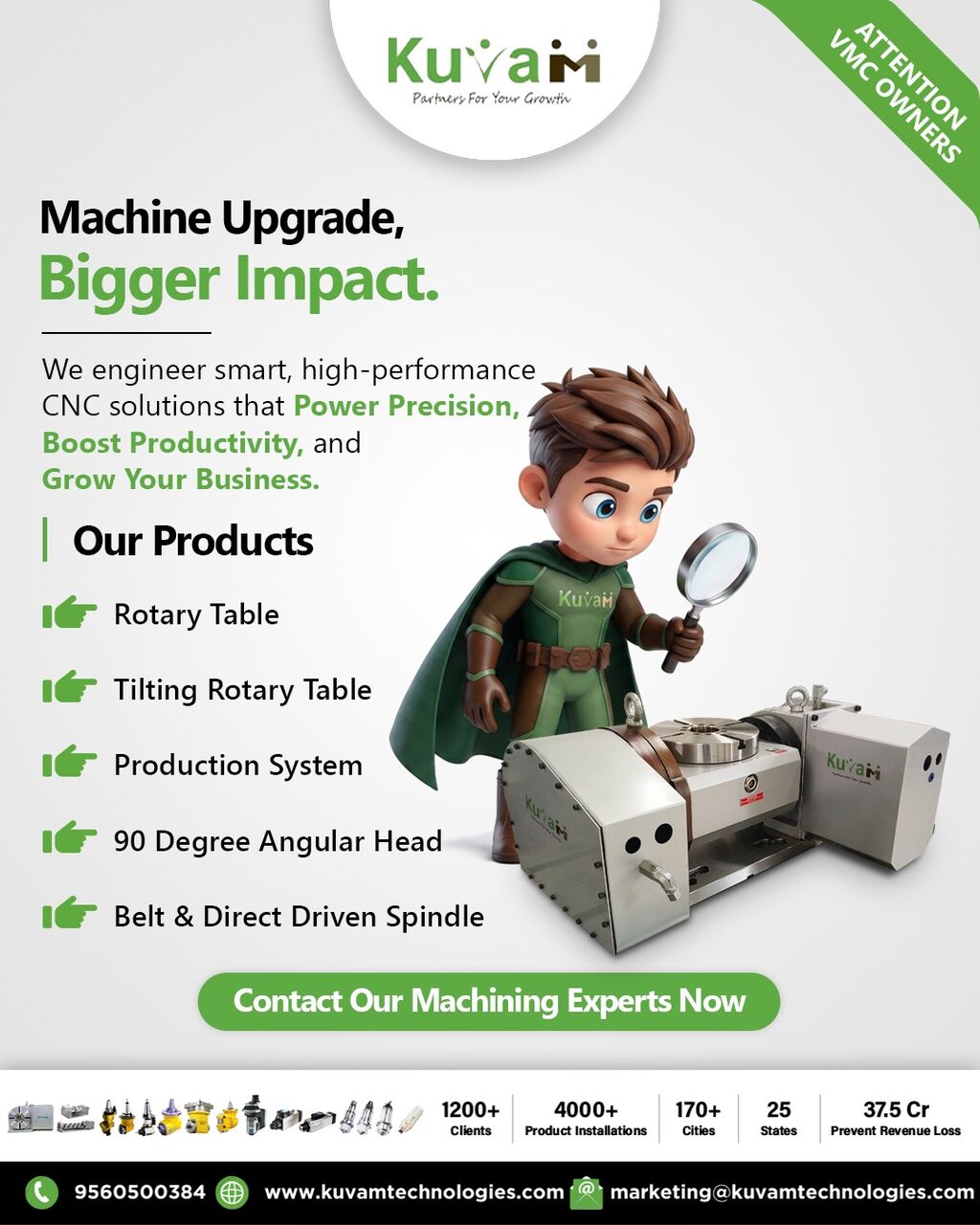 Noida, Industrial Machinery, INR 500000,  Upgrade Your Existing VMC With The Rotary Table
