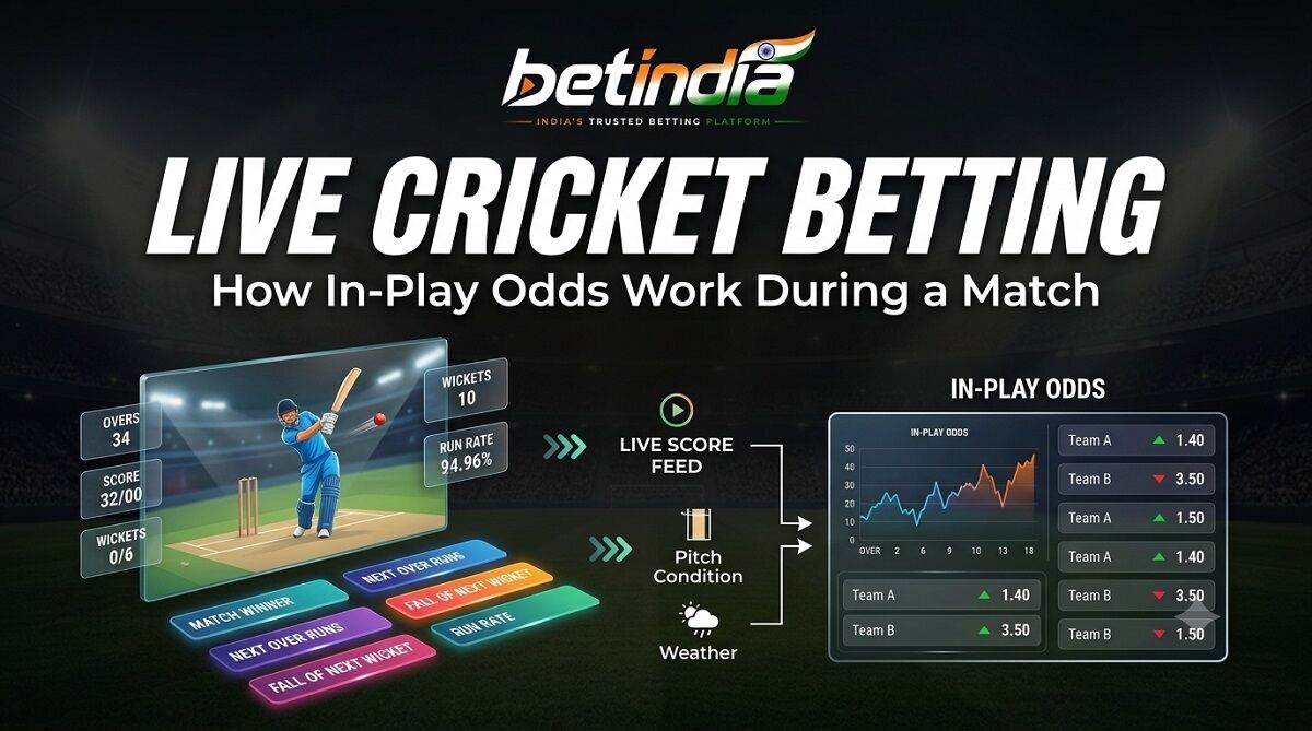 Mumbai, Business, Live Cricket Betting: How In-Play Odds Work