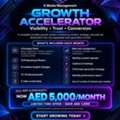AED 5000,  Social Media Management & Meta Ads Agency Dubai | Growth Accelerator Package