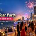 Book New Year Party On Open Deck Boat - New Year Starts Here