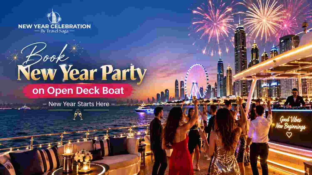 Dubai, Travel, Book New Year Party On Open Deck Boat - New Year Starts Here