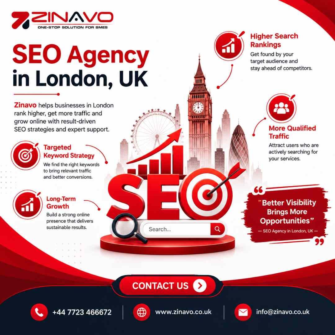 London, Marketing, SEO Agency In London, UK | Zinavo