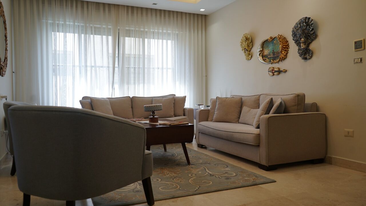Abdoun, Apartments, Flats, Houses & Villas, JOD 18000/year,  Furnished,  4 BR,  200 Sq. Meter,  Apartments For Rent
