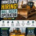 IMMEDIATE HIRING - BULL DOZER OPERATOR- FROM INDIA