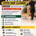 URGENT HIRING: COFFEE SHOP CLEANERS