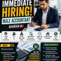 IMMEDIATE HIRING - MALE ACCOUNTANT - ONLY LOCAL HIRE