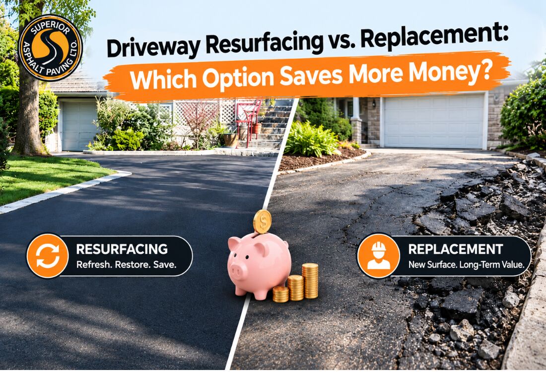 Toronto, Business, Driveway Resurfacing Vs. Replacement: Which Option Saves More Money?
