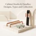 INR 50,  Cabinet Knobs & Handles: Designs, Types And Collection