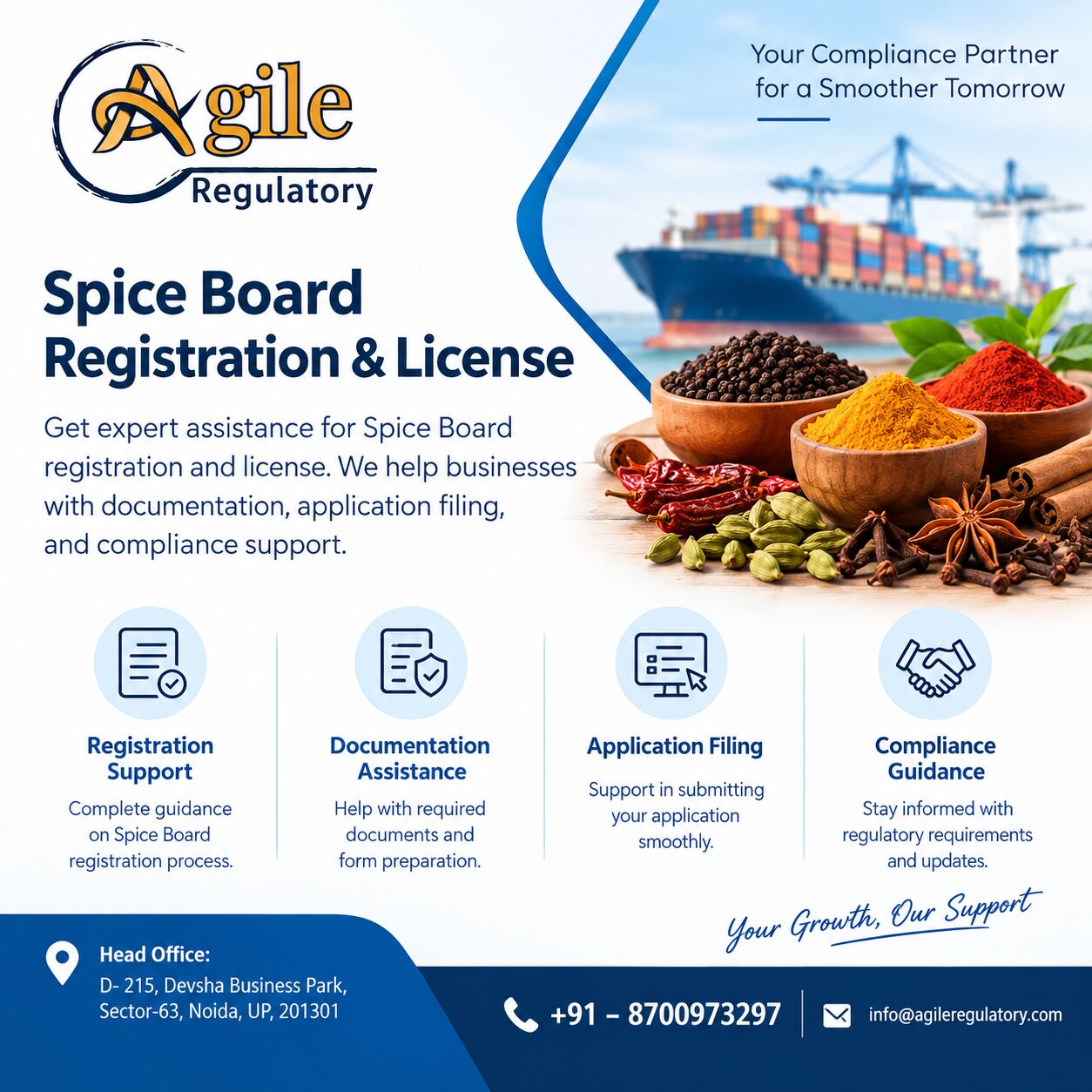 Noida, Legal, Spice Board License &ndash; Professional Assistance