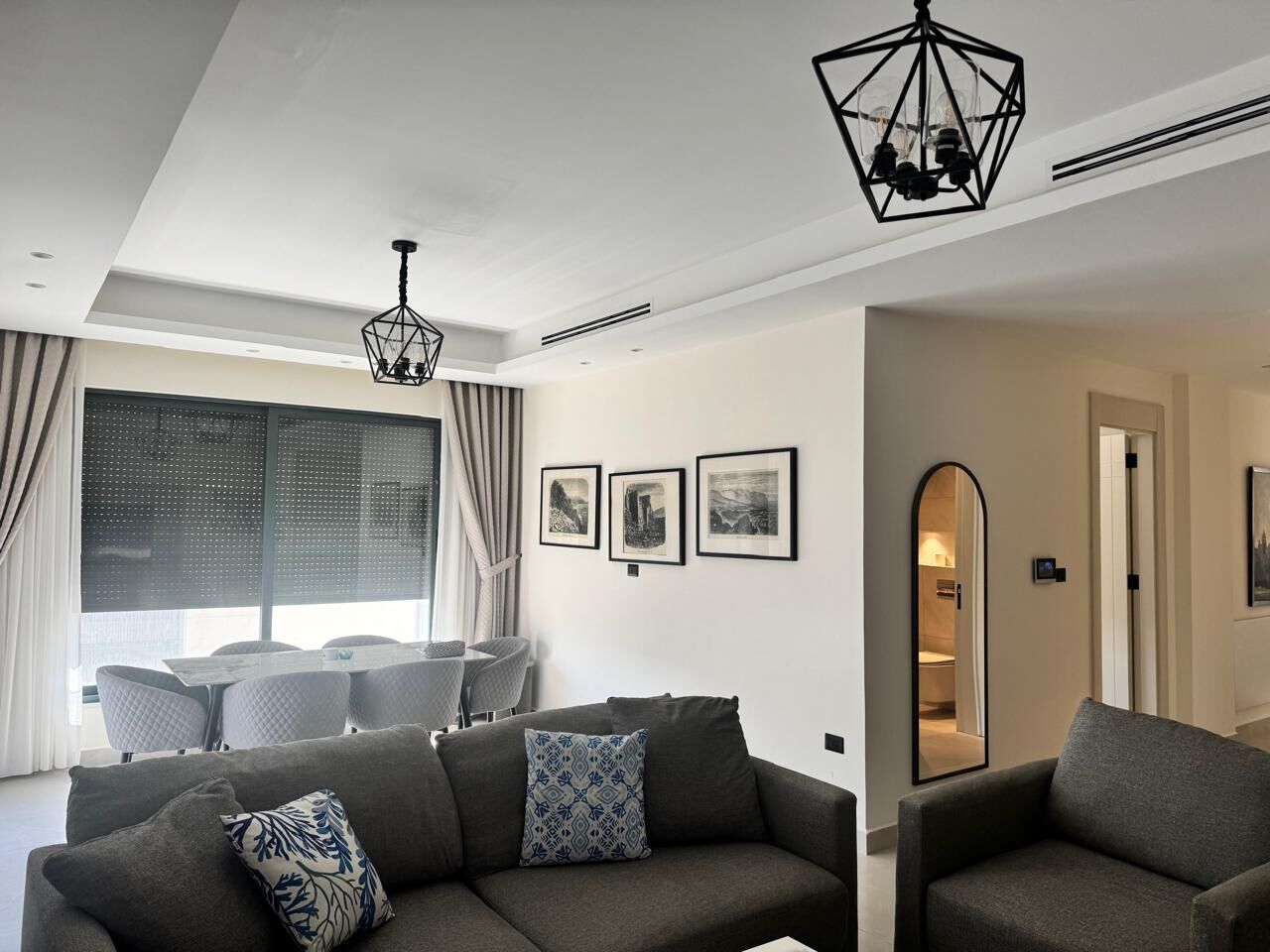 Abdoun, Apartments, Flats, Houses & Villas, JOD 20000/year,  Furnished,  3 BR,  140 Sq. Meter,  Apartments For Rent
