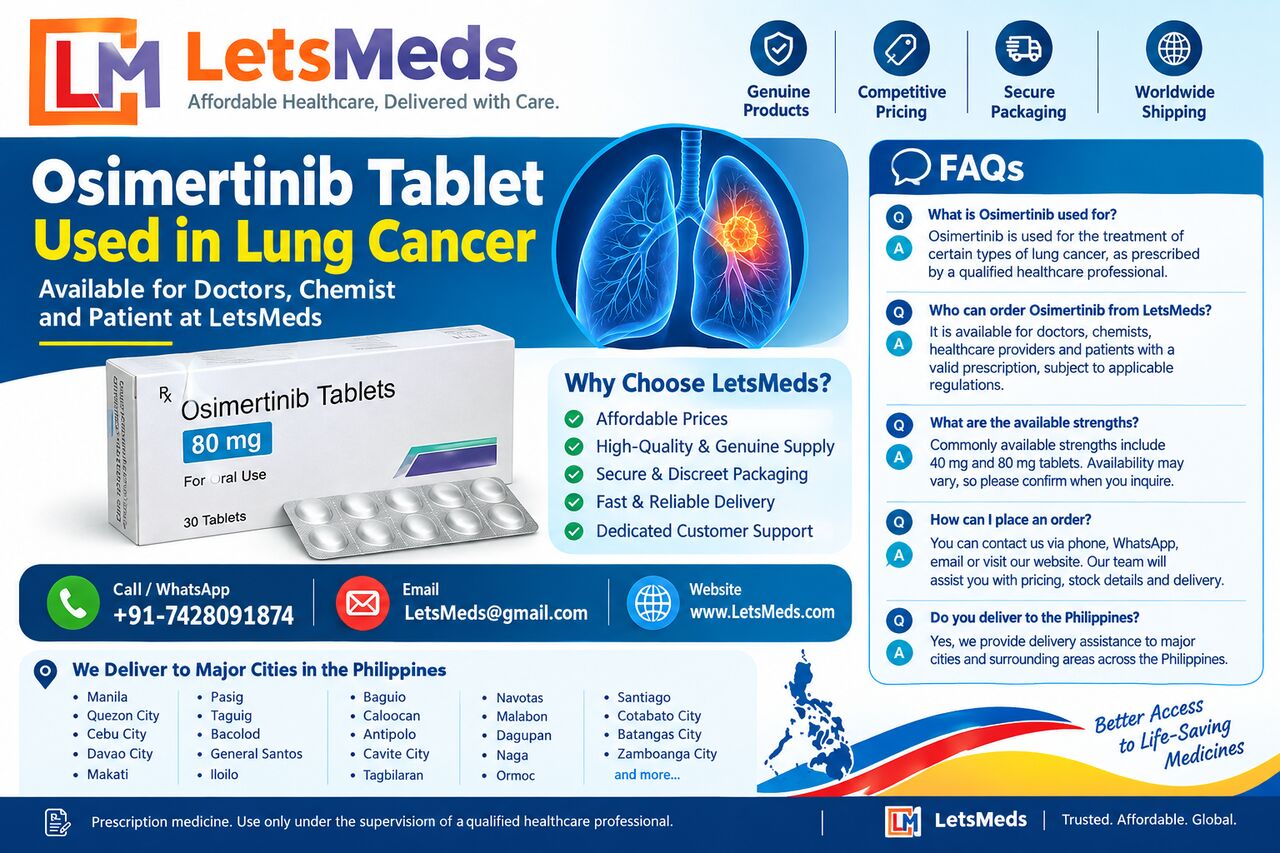 Cebu City, Health & Beauty Items, PHP 1,  Making Osimertinib Tablet Ordering Simpler Across The Philippines