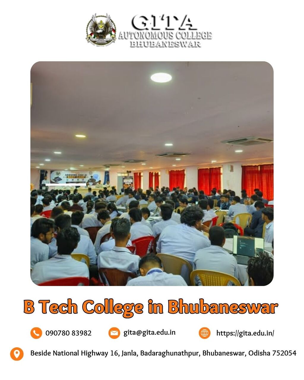 Bhubaneswar, Education, B Tech College In Bhubaneswar