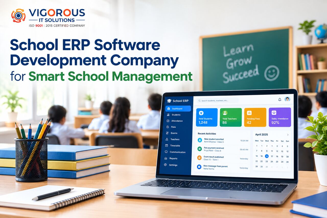 Jaipur, Mobile Apps, School ERP Software Development Company For Smart School Management