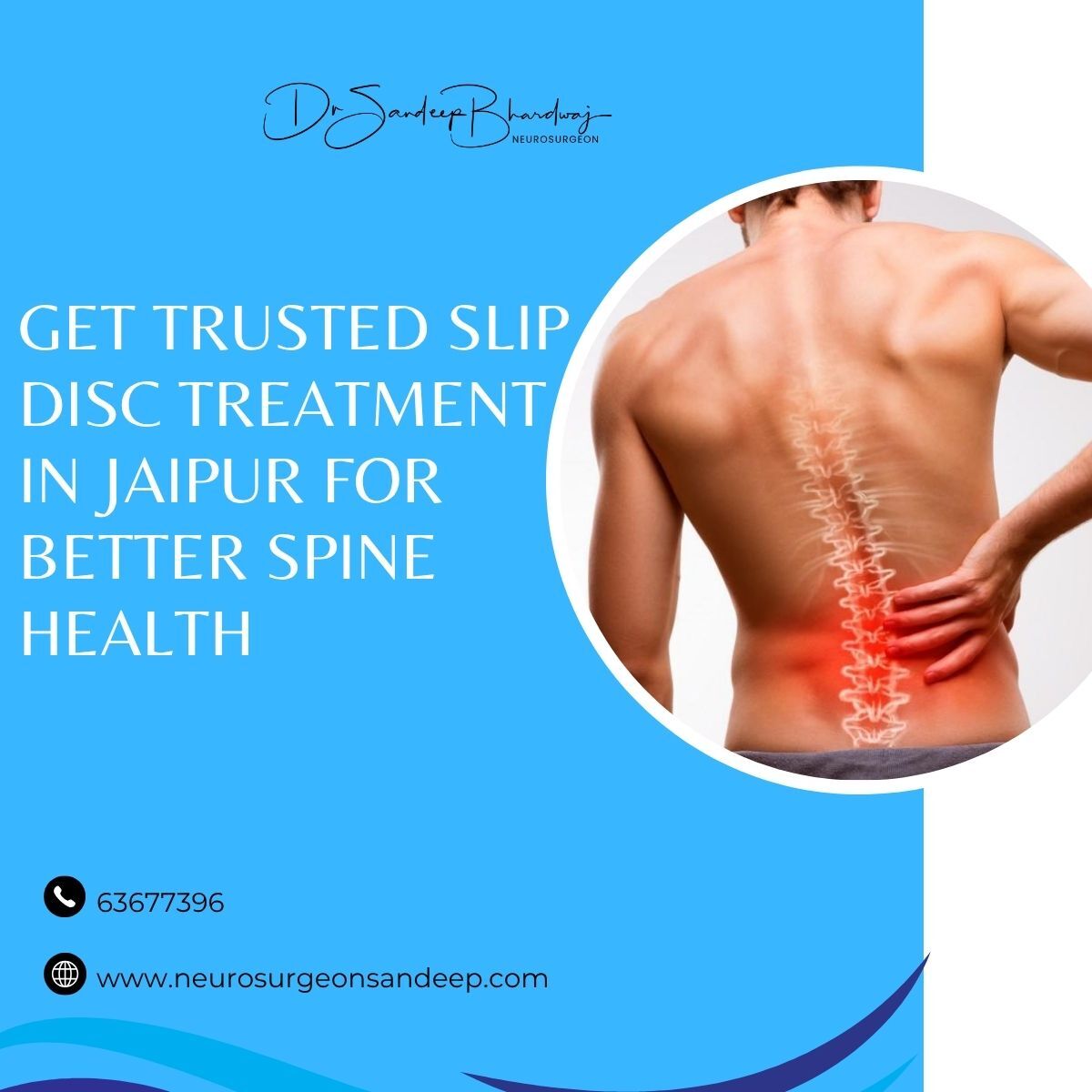 Jaipur, Health, Get Trusted Slip Disc Treatment In Jaipur For Better Spine Health
