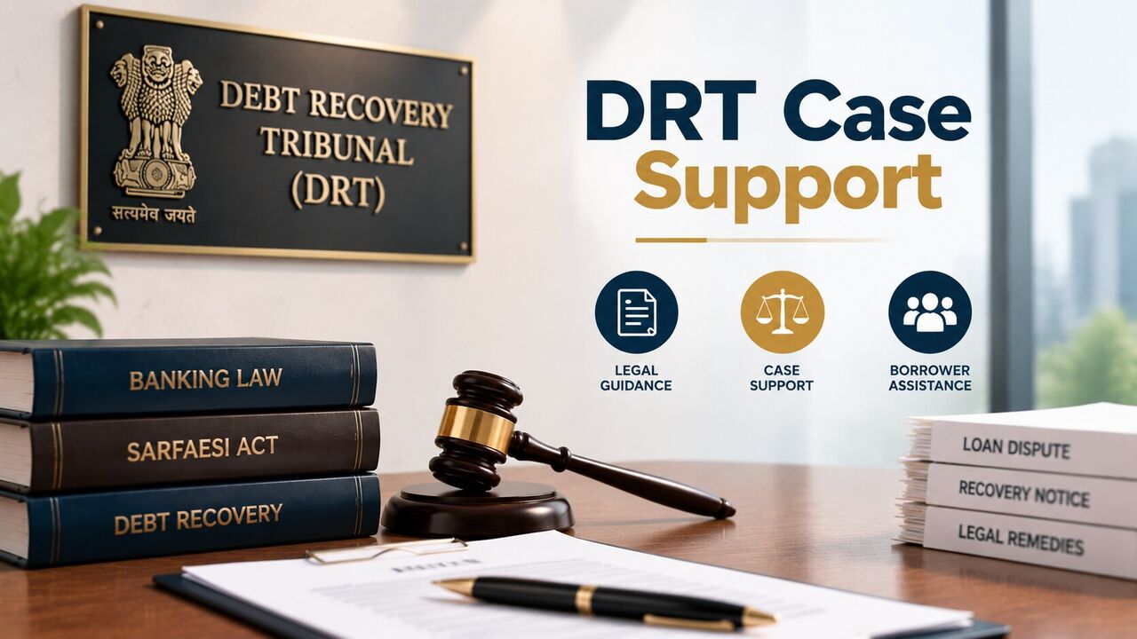 Mumbai, Legal, How Can DRT Case Support Help Borrowers Handle Recovery?