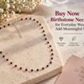 INR 8100,  Buy Now Birthstone Necklace For Everyday Wear To Add Meaningful Style