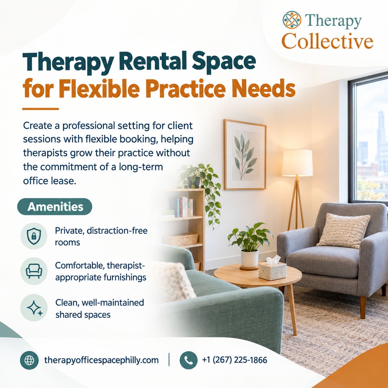 New York, Business, Convenient Therapy Rental Space For Private Practice