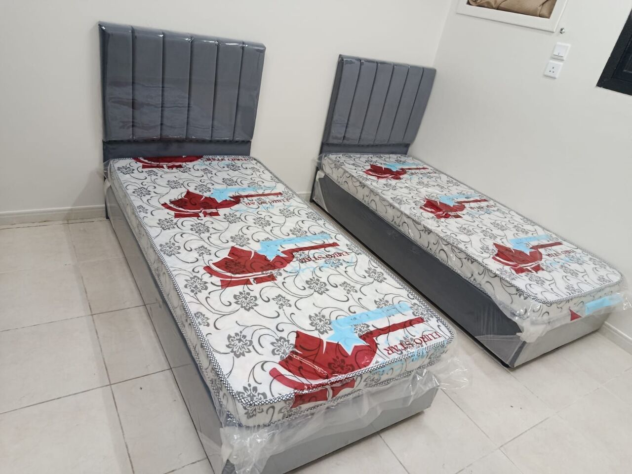Jeddah, Furniture, SAR 1,  Single And Medium Size Bed With Mattress Available Brand New With Best Quality