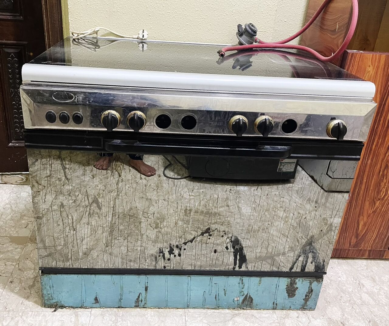 Al Wizarat, Appliances, SAR 1500,  Rarely Used Dish Washer, Washing Machine, Stove With Cylinder And A Geyser For Sale