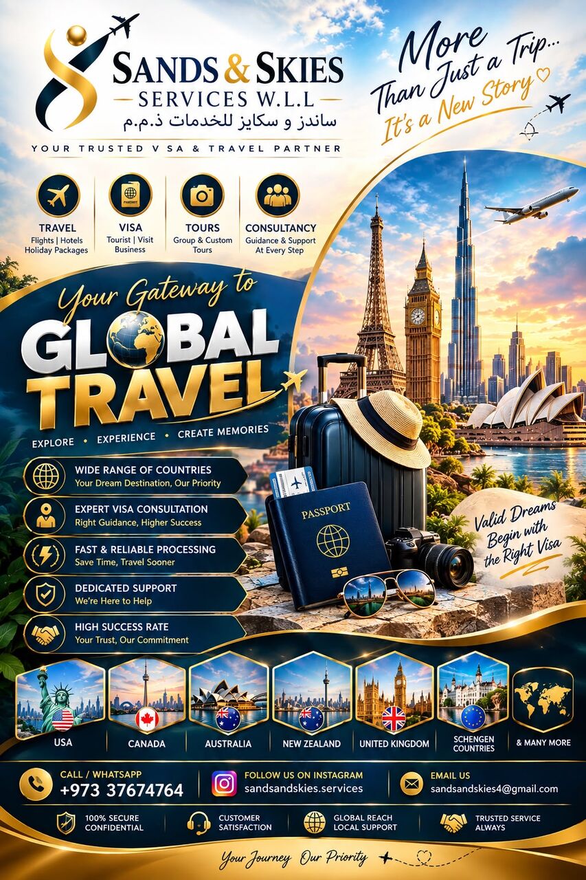 Manama, Marketing, 🌍 YOUR DESTINATION DESERVES PROPER PREPARATION