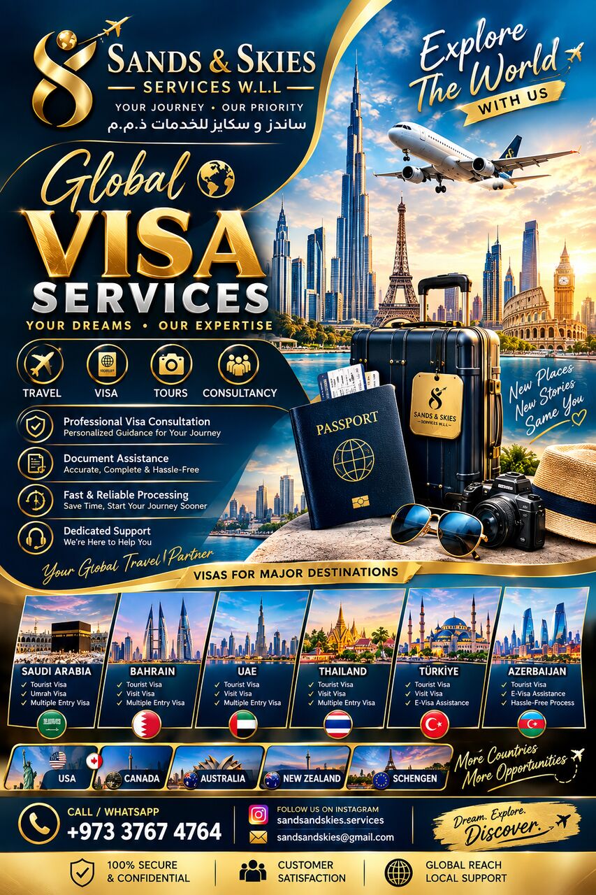 Manama, Marketing, ✈️ DEDICATED VISA ASSISTANCE FOR GLOBAL TRAVELERS