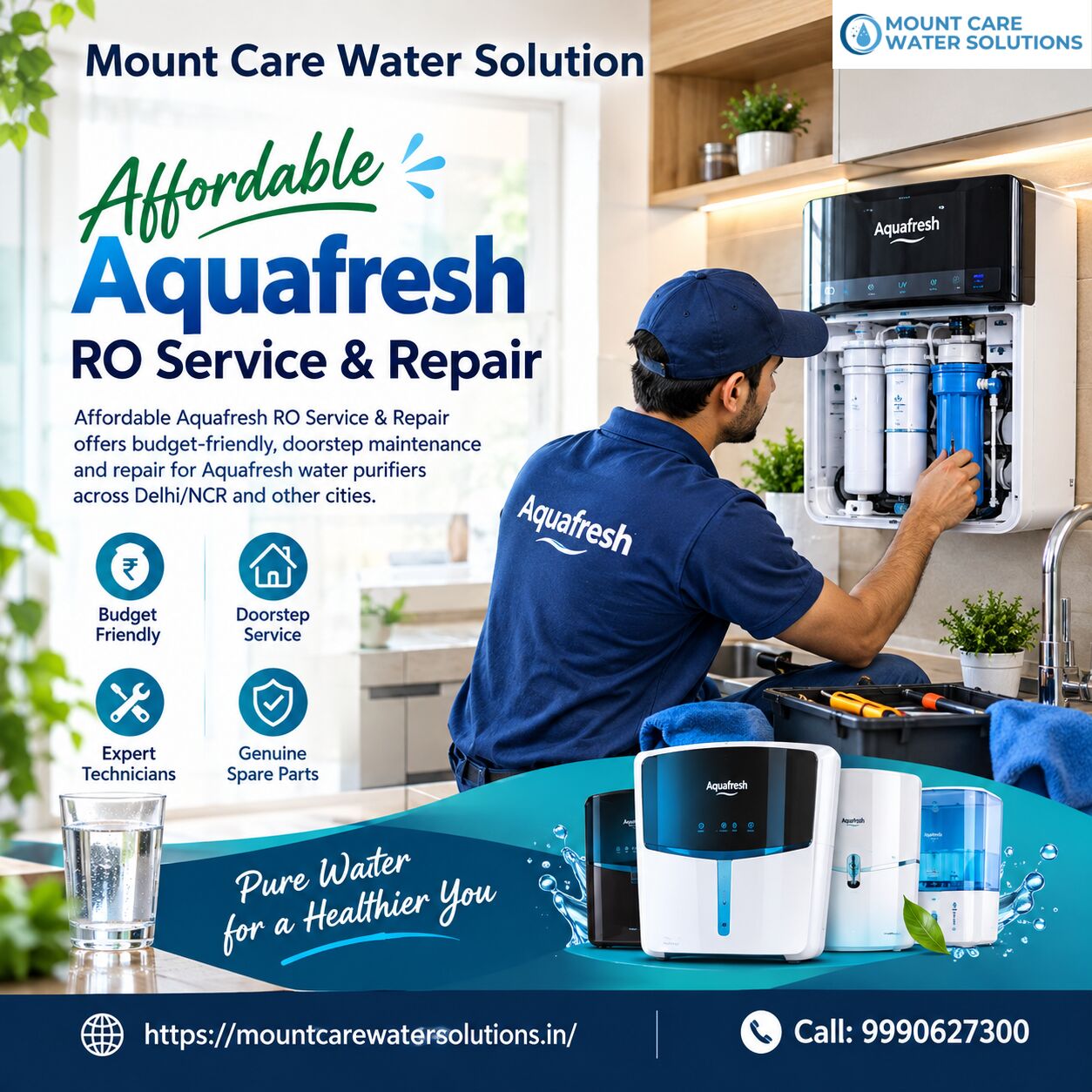 Mumbai, Household, Affordable Aquafresh RO Service & Repair