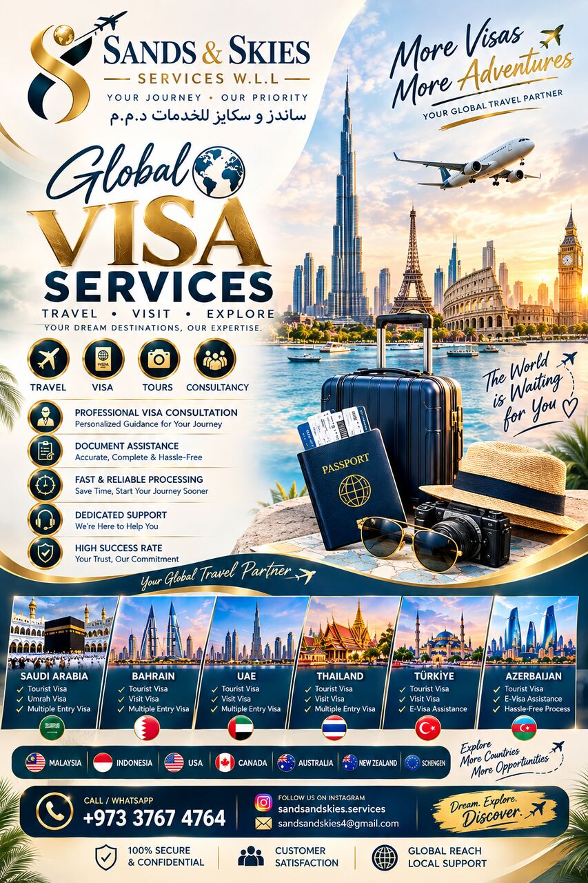Manama, Marketing, 📚 VISA DOCUMENTATION SPECIALISTS