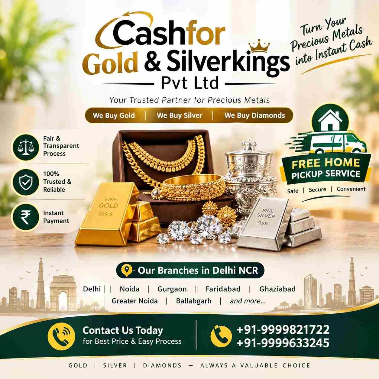 Noida, Items Wanted, Which Gold Buyer In Noida Sector 18 Should You Choose?