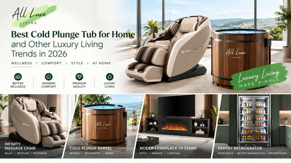 Dallas, Business, Best Cold Plunge Tub For Home & Luxury Living Trends In 2026 &ndash; All Luxe Living