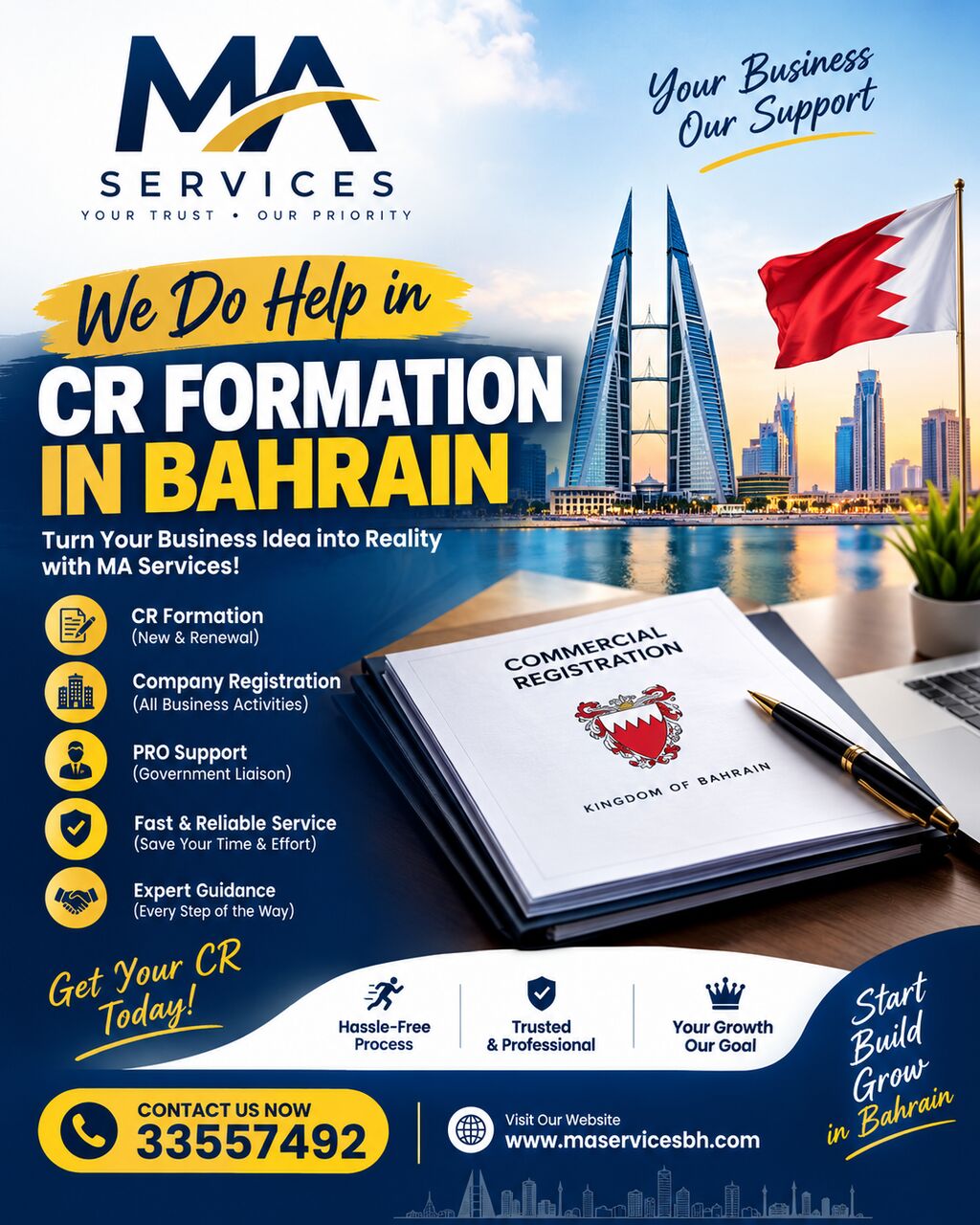 Manama, Business, Business Services