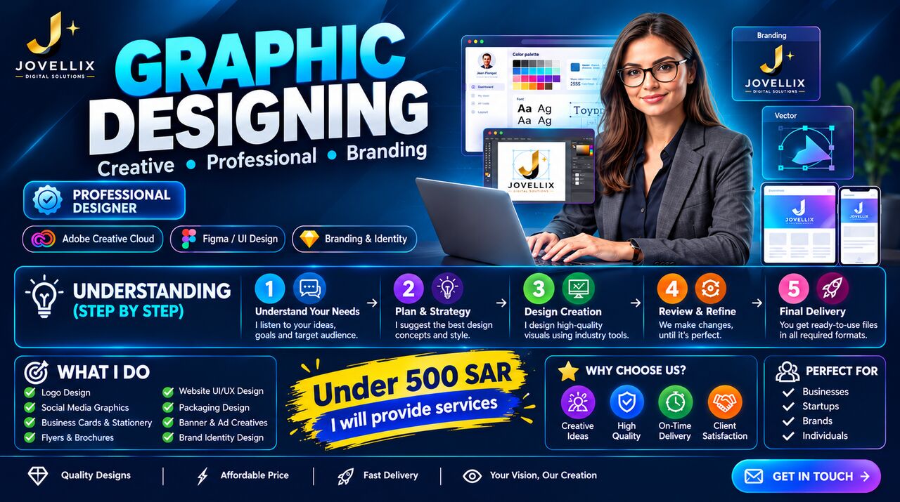 Riyadh, Graphic Design, Transform Your Brand With Professional Graphic Designing & UI/UX Solutions
