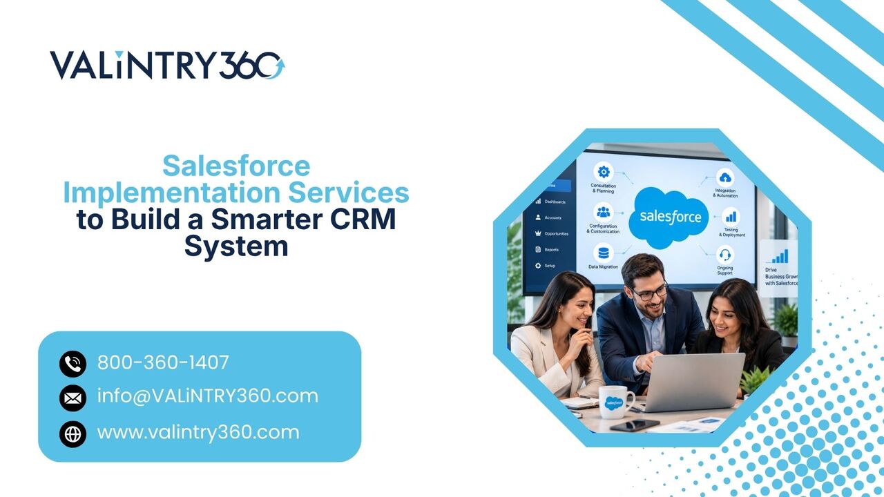 New York, Software Development, Salesforce Implementation Services To Build A Smarter CRM System