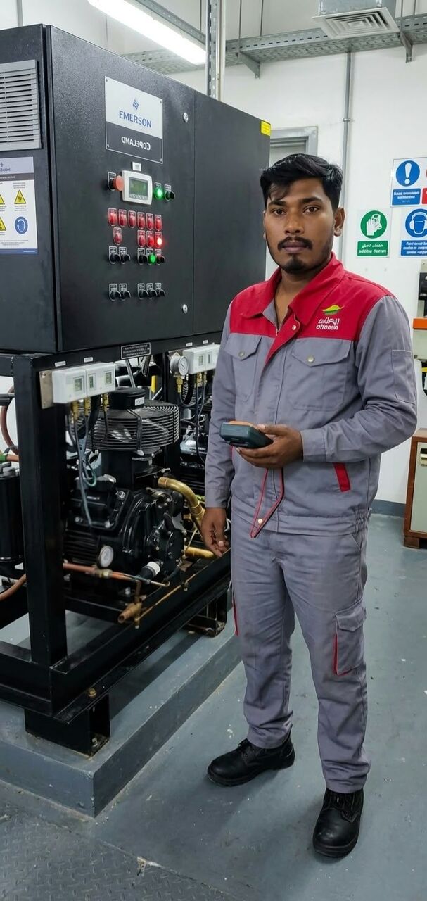 Riyadh, Job Seekers, Experienced HVAC & Industrial Refrigeration Technician Available