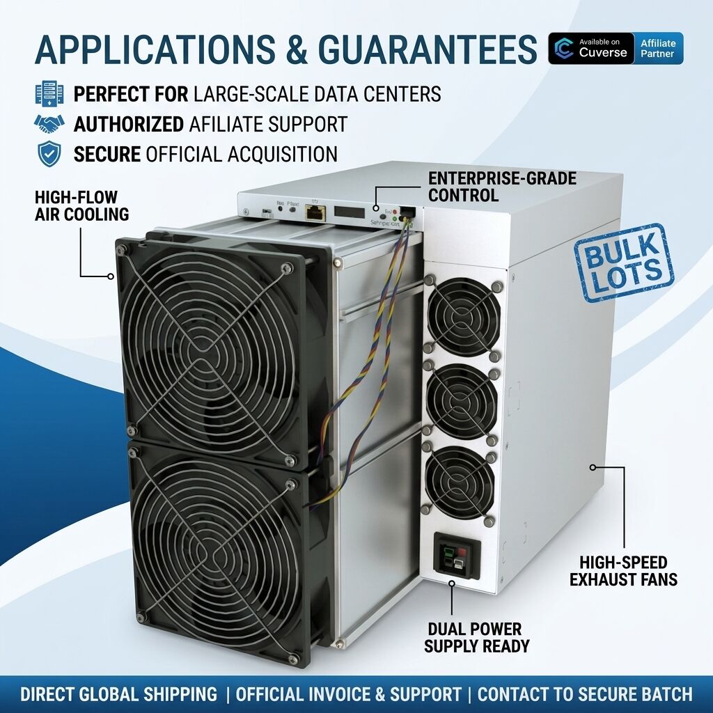 Dubai, Industrial Machinery, USD 3708,  Bitmain Antminer S21 XP 270 TH/s ($3,708 USD) - Factory Sealed Bulk Allocations