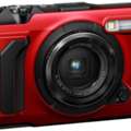 CAD 633,  OM System Tough TG-7 Digital Camera Red &ndash; Rugged Waterproof Camera For Sale