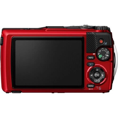 Edmonton, Electronics, CAD 633,  OM System Tough TG-7 Digital Camera Red &ndash; Rugged Waterproof Camera For Sale