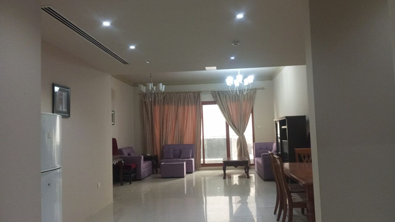 Juffair, Rooms for Rent, BHD 150/month,  Furnished,  Spacious Flat With Balcony