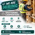 WE ARE HIRING &ndash; SHUTTERING CARPENTERS