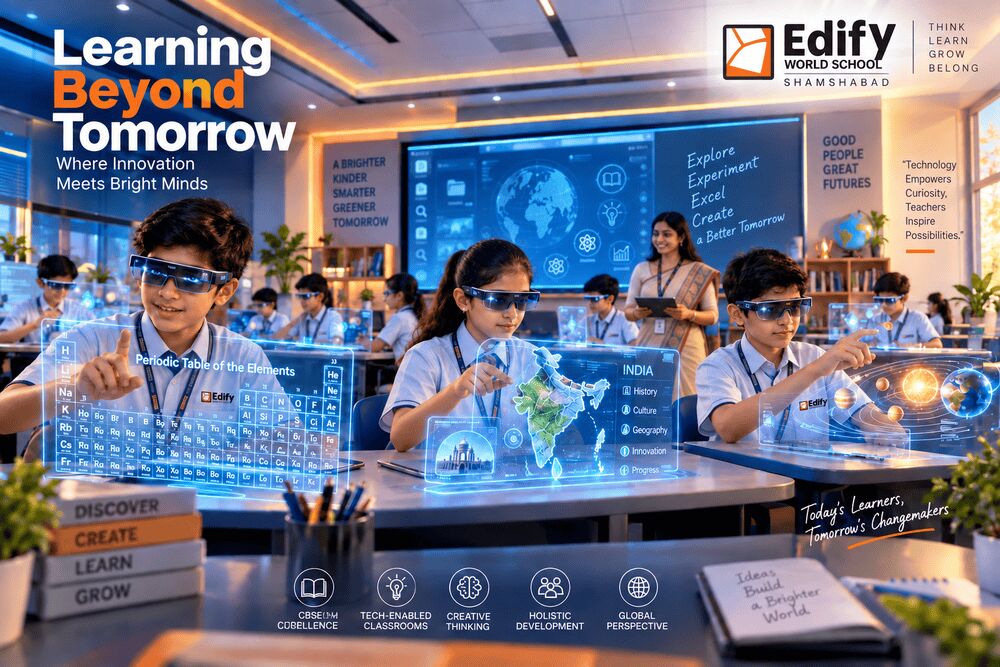Kurnool, Lessons Offered, Edify World School Shamshabad Nursery To Grade 10