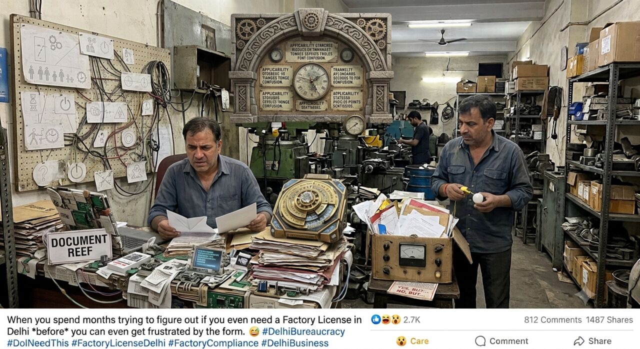 Dwarka, Business, Factory License Fees Haryana: Don