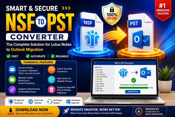 New York, Software, USD 69,  Professional NSF To PST Migration Solution