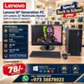 BHD 78,  Lenovo 10th Gen Just Like New PC With Lenovo 22" FHD Monitor Built-in Camera & Speaker