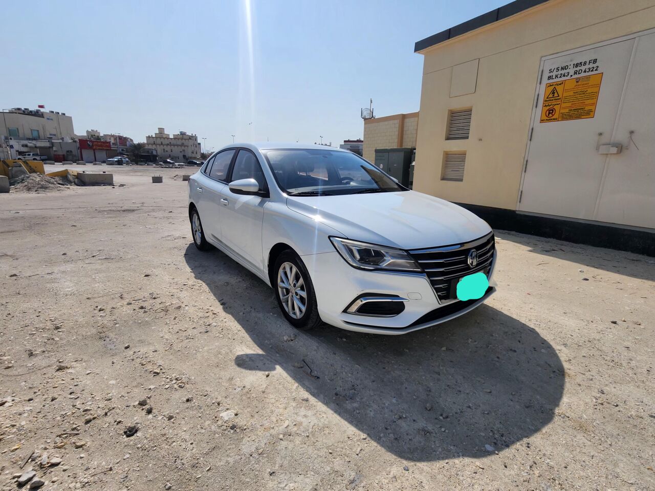 Manama, Vehicles, Cars & Trucks , BHD 2450,  MG 5,  2021,  Automatic,  76000 KM,   WHITE  - BASIC OPTION