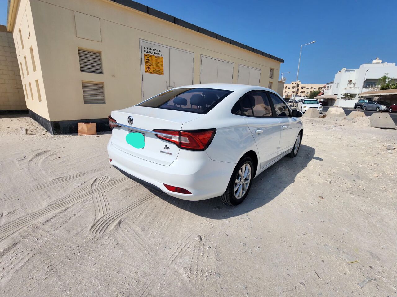 Manama, Vehicles, Cars & Trucks , BHD 2450,  MG 5,  2021,  Automatic,  76000 KM,   WHITE  - BASIC OPTION
