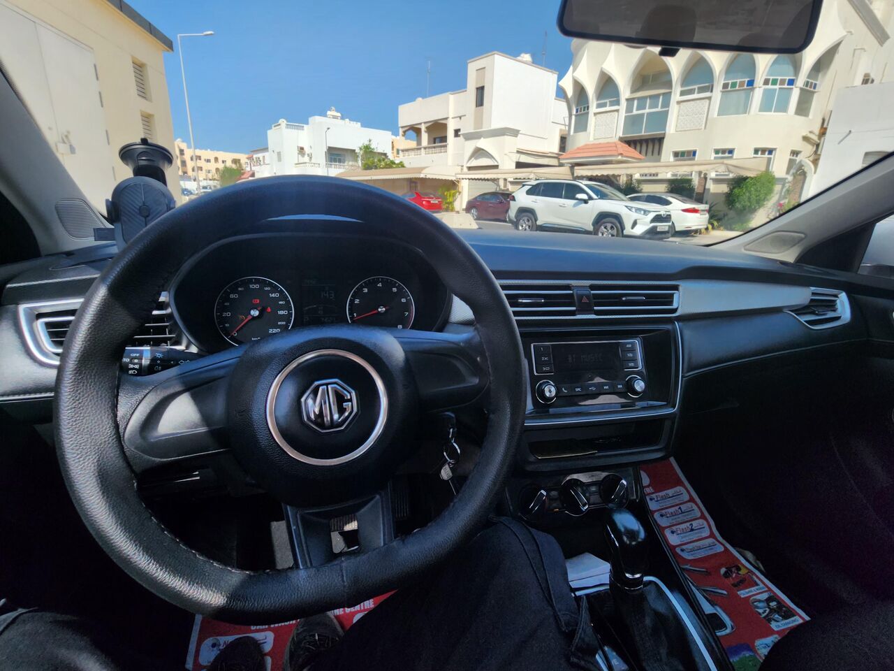 Manama, Vehicles, Cars & Trucks , BHD 2450,  MG 5,  2021,  Automatic,  76000 KM,   WHITE  - BASIC OPTION