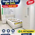 SAR 350,  Twin Size Bed Frame And Mattress