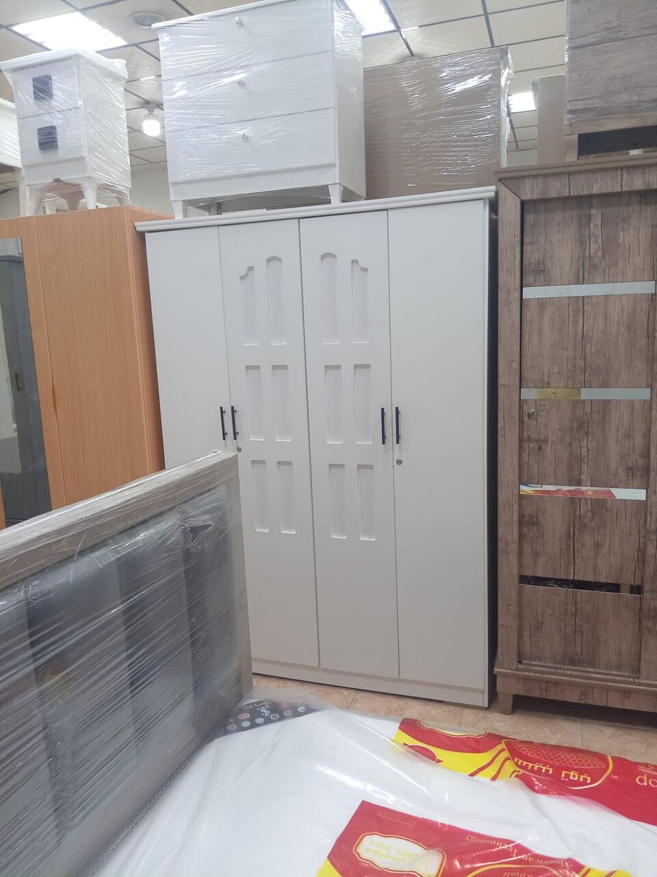Al Murabba, Furniture, SAR 500,  Brand New Double Size Bed Frame And Mattress