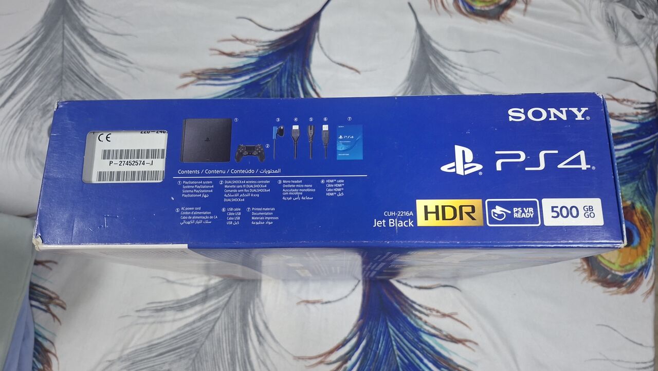 Riyadh, Video Games, SAR 1200,  BRAND NEW PS4 Slim 500GB (Base Model) - Never Opened / Sealed In Box