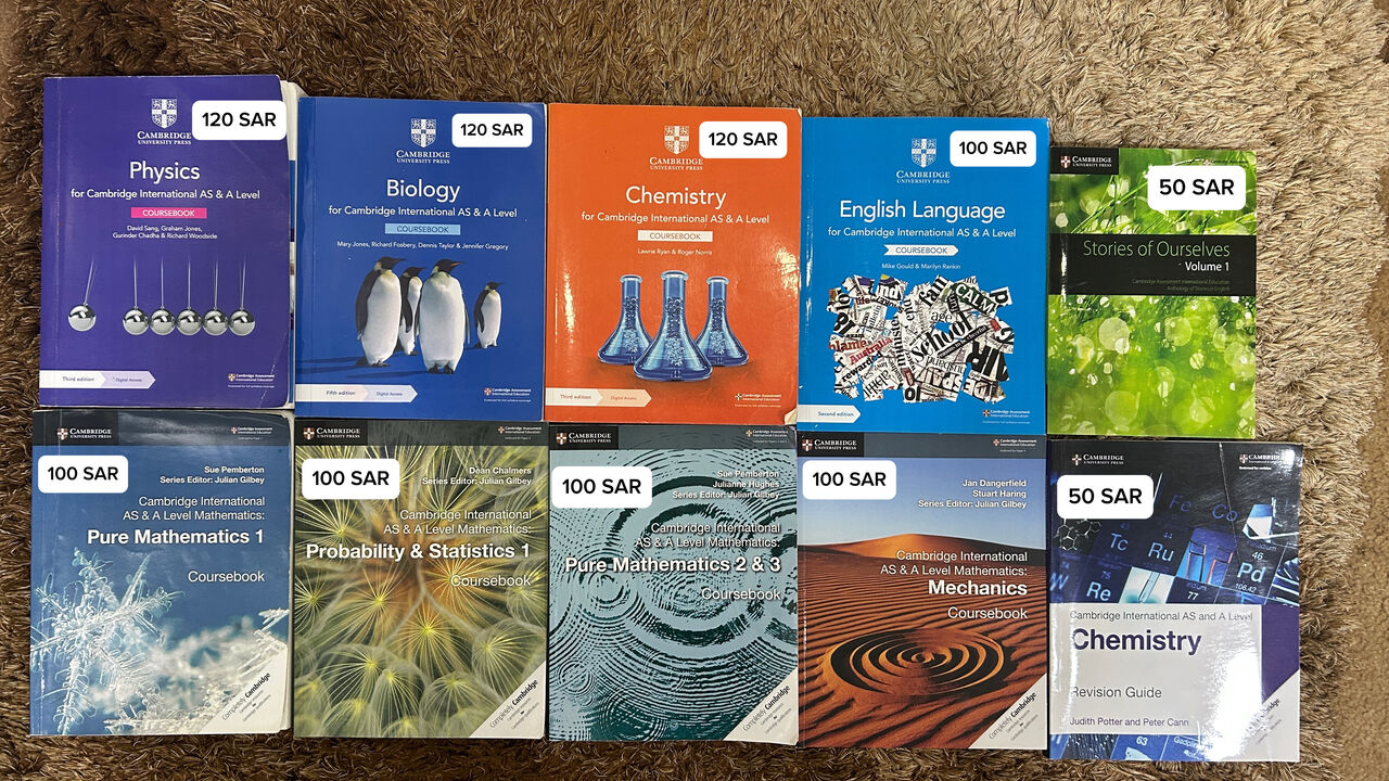 Dammam, Books, Cambridge AS & A Level And IGCSE / O Level Textbooks & Workbooks