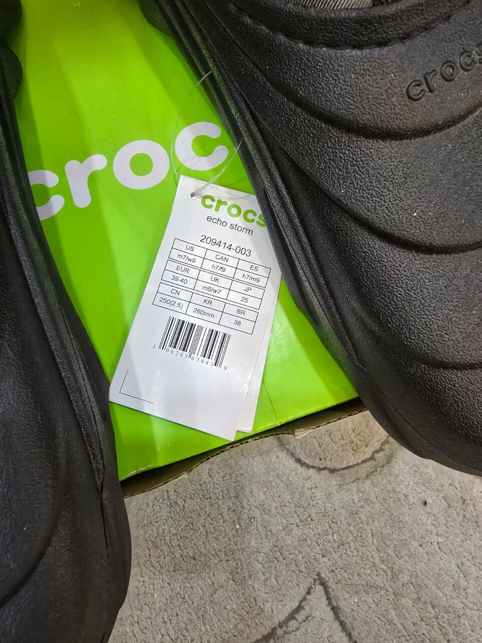 Jeddah, Household Items, SAR 250,  Original Crocs Echo Storm Shoes. Size 39-40.